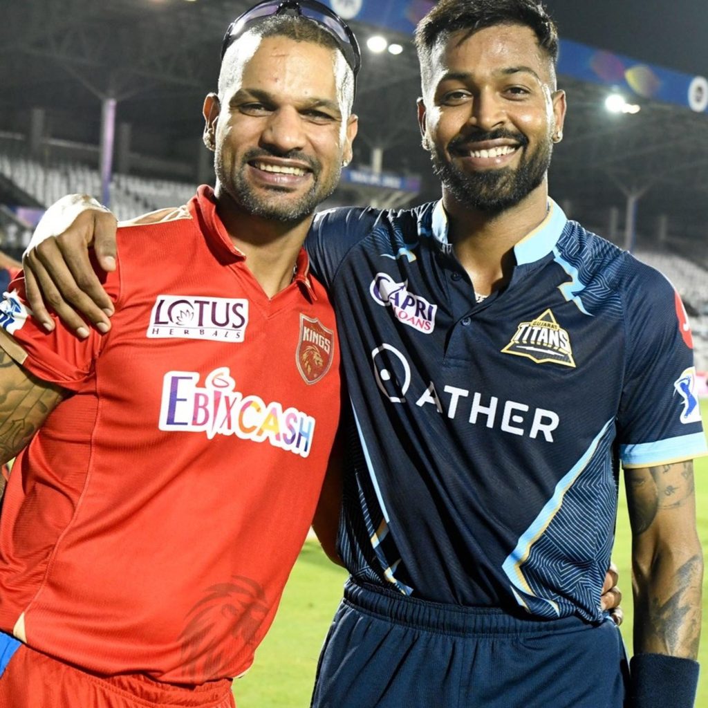  gujarat titans vs punjab kings timeline 